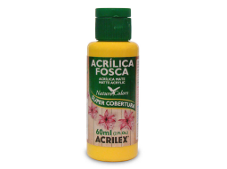 ACRILICA FOSCA 60ML AMARELO OURO PC/3UN