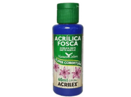 ACRILICA FOSCA 60ML AZUL TURQUESA PC/3UN