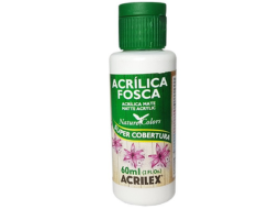 ACRILICA FOSCA 60ML BRANCO PC/3UN