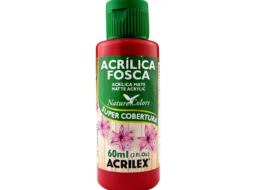 ACRILICA FOSCA 60ML VERMELHO FOGO PC/3UN