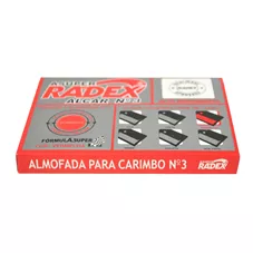 ALMOFADA ASUPER RADEX 3 VERMELHO