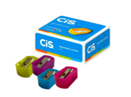 APONTADOR CIS 638 PLASTICO QUADRADO CX/12