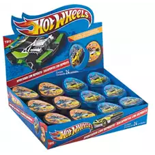 APONTADOR DEP HOT WHEELS OVAL PLAST CX/24