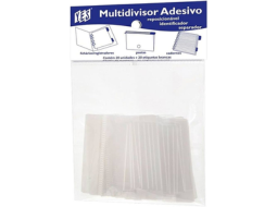 AUTO ADESIVO PLASTICO VISOR TRANSPARENTE C/20PCS