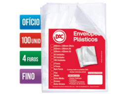 BLISTER OFICIO FINO 4 FUROS C/100