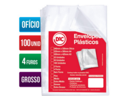 BLISTER OFICIO GROSSO 4 FUROS C/100