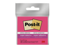 BLOCO POST-IT ROSA 76X76 45F