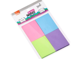 BLOCO SMART NOTES 38X51MM- COLOR RS/AZ/VD/RX - 50F