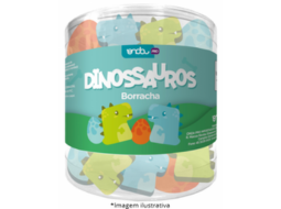 BORRACHA DINOSSAURO C/24UN