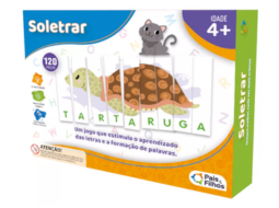 BRINCAR DE APRENDER SOLETRAR C/120 PECAS