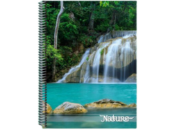 CAD CAPA DURA 96FLS 1X1 NATURE PC/06UN