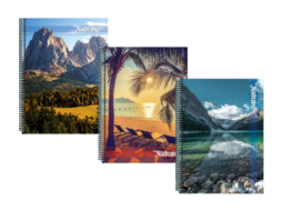CAD CAPA DURA 96FLS 1X1 NATURE PC/06UN