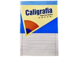 CADERNO CALIGRAFIA PAUTA S/SOMBRA 215X310MM 60FLS