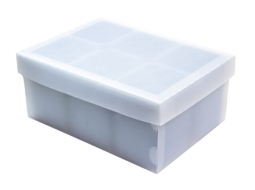 CAIXA ORGANIZADORA DE OBJETOS C/6 CRISTAL