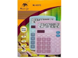 CALCULADORA DE MESA COM FONTE INTERNA MJ837C