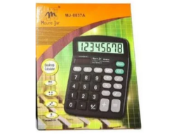 CALCULADORA DE MESA COM FONTE INTERNA MJ8837A