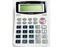 CALCULADORA DE MESA COM FONTE INTERNA MJ968-12