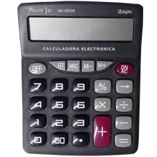 CALCULADORA MEDIA COM FONTE INTERNA REF.MJ3852B