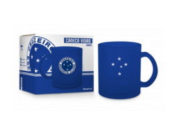 CANECA VIDRO DIAMOND - CRUZEIRO