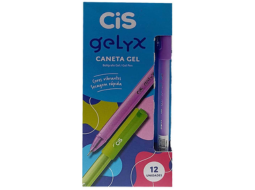 CANETA CIS GELYX C/12 VIOLETA