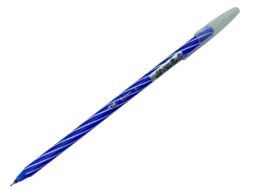 CANETA ESF CIS SPIRO 0,7MM AZUL CX C/12