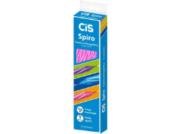 CANETA ESF CIS SPIRO 0,7MM ROSA C/12