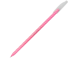 CANETA ESF CIS SPIRO 0,7MM ROSA C/12