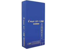CANETA ESF PILOT BP-1RT-M AZUL CX/12