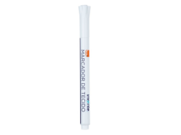 CANETA PARA TECIDO COR BRANCA UN