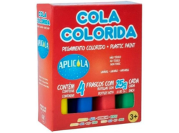 COLA COLORIDA 25G C/4CORES