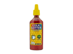 COLA GLITTER 35G VERMELHO 205 CX/12