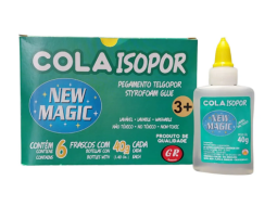 COLA ISOPOR NEW MAGIC 40G CX/12