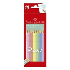 ECOLAPIS COR PASTEL C/10 CORES PC/12CX