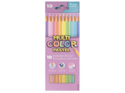 ECOLAPIS COR PASTEL MULTICOLOR 10 CORES PC/12CX