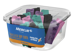 ENGROSSADOR GRIP CURTO COLOR MERCUR PT C/18 PCS