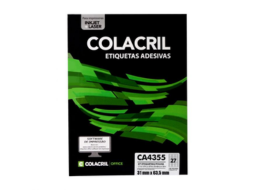 ETIQUETA 63,5x 31 x 3 FSC 100Fls CA4355-COLACRIL