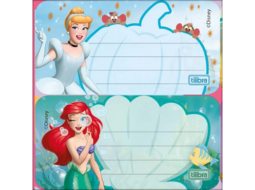ETIQUETA ADESIVA PRINCESAS PC/10CRT