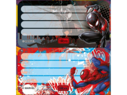 ETIQUETA ADESIVA SPIDER MAN PC/10CRT
