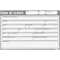 FICHA DE CLIENTE 4X6 PC/100