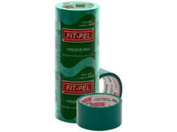 FITA AUTO ADES P/ EMBALAGEM 48MMX40M VERDE C/5