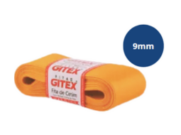 FITA CETIM N 9 10M LARG.38MM POLYESTER LARANJA CITRICO