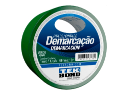 FITA DE DEMARCACAO VERDE 48MMX15M