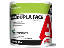 FITA DUPLA FACE DE PAPEL BRANCO ADERE DK350 50MMX30M C/2