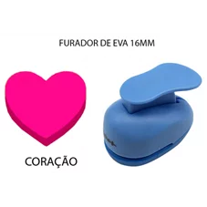 FURADOR DE EVA 16MM - CORACAO