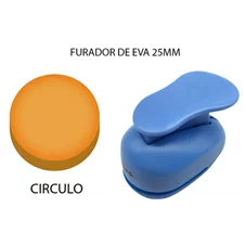 FURADOR DE EVA 25MM - CIRCULO
