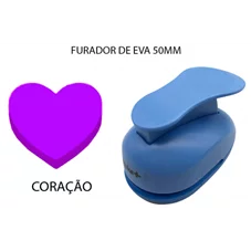 FURADOR DE EVA 50MM - CORACAO