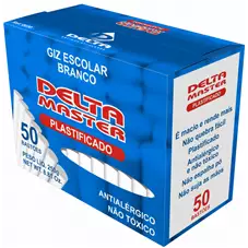 GIZ DE GESSO MASTER BRANCO C/50UN CXM C/30CX