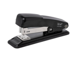 GRAMPEADOR DE METAL P/20 FLS BASE DE 11,5CM PRETO