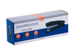 GRAMPEADOR DE METAL P/45FLS-BASE DE 18,5CM-PRETO