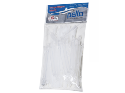 GRAMPO PLASTICO BRANCO DELLOFIX PC/50